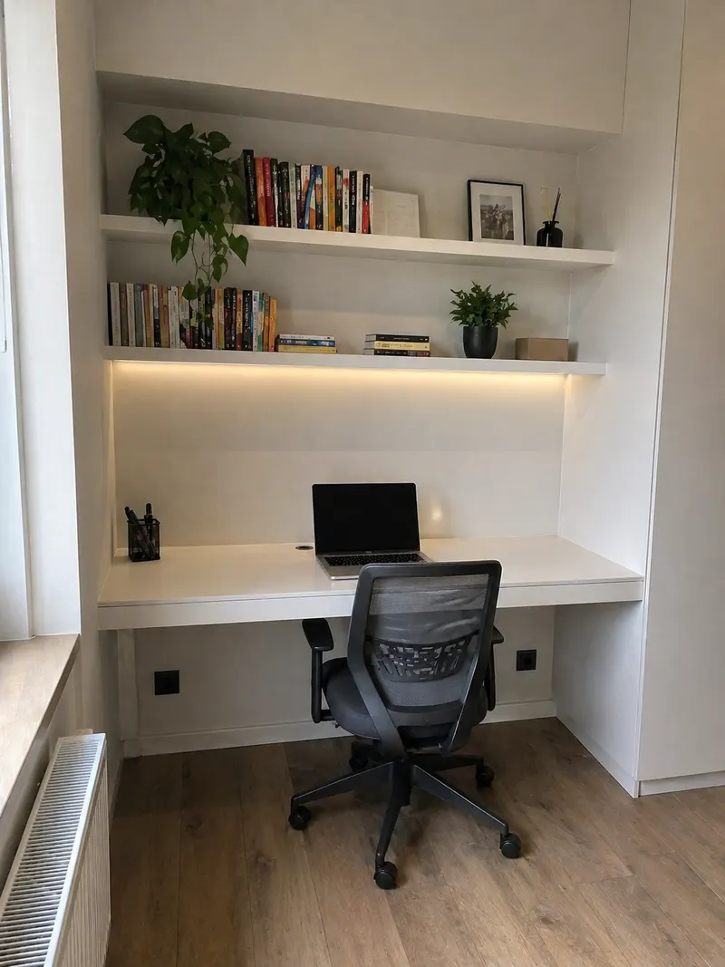 Home office na wymiar — realizacja Wrocław